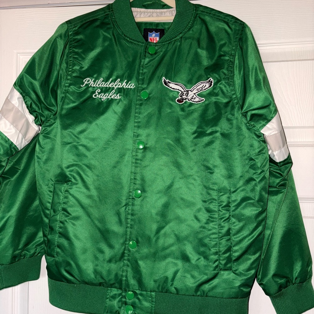 Philadelphia Eagles Kids Green Jacket